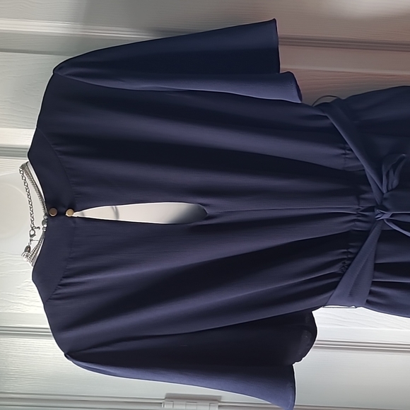 June & Hudson Wrap Top Jumpsuit | NWOT | Size Medium - Picture 4 of 5